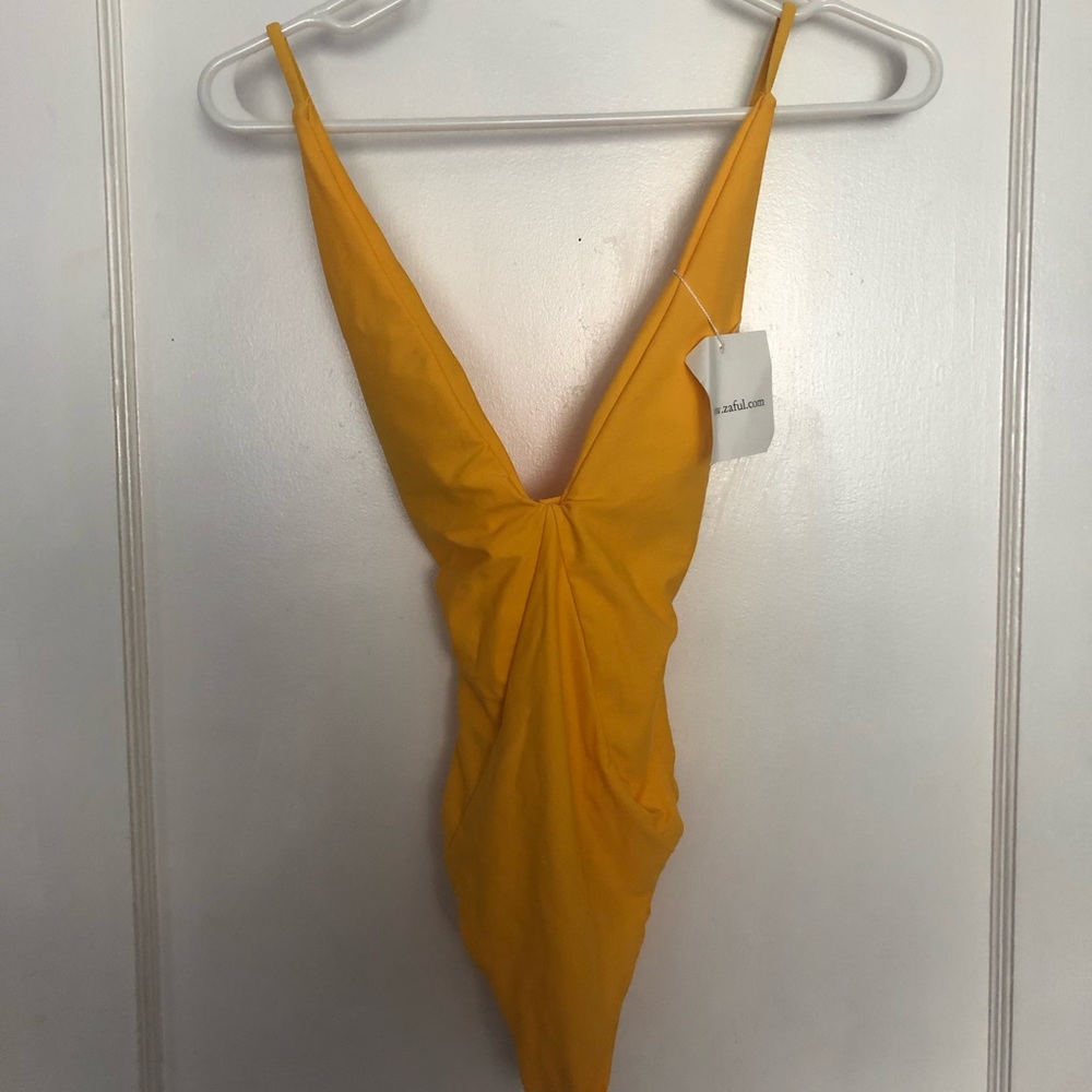Yellow Bathing Suit